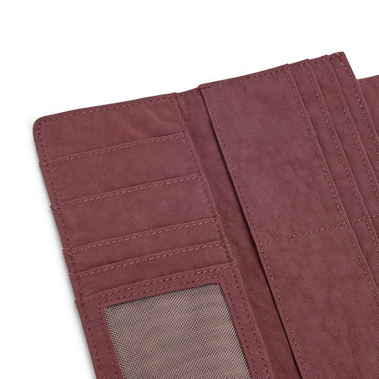 Kipling Money Land Snap Wallet Wallets Mahogany | AU 2188ZU